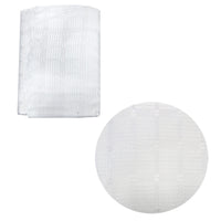 Thumbnail for Checkered Crisp White Luxury Jacquard Tablecloth 180 x 230 cm