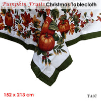 Thumbnail for Pumpkin Fruits Christmas Tablecloth 152 x 213 cm
