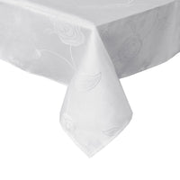 Thumbnail for Jacquard Tablecloth Rosa White 135 x 180 cm