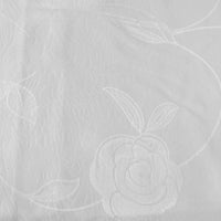 Thumbnail for Jacquard Tablecloth Rosa White 135 x 180 cm