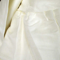 Thumbnail for Set of 2 Round 180cm Ruffled Table Cloth Cream