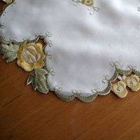 Thumbnail for Set of 2 Embroidered Doilies Floral 8