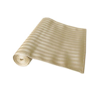 Thumbnail for Self-striped Cream Satin Jacquard Table Runner 30 x 160cm