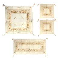 Thumbnail for Set of 4 Embroidered Daisy Table Decorative Set