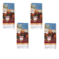 Thumbnail for Set of 4 Microfibre Printed Tea Towels Coffee at Home