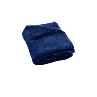 Thumbnail for Light Weight Coral Fleece Throw Rug 150x200 cm Navy