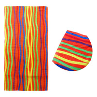 Thumbnail for Bright Stripes Cotton Velour Printed Beach Towel