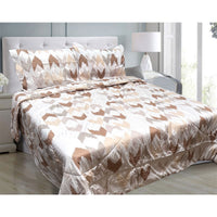 Thumbnail for Hotel Living 3 Pce Light Weight Comforter Set Queen/King Oscar Tribal