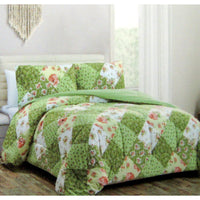 Thumbnail for Hotel Living 3 Pce Light Weight Microfiber Comforter Set Padini Queen/King D4