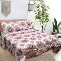 Thumbnail for Hotel Living 3 Pce Light Weight Comforter Set Queen/King Ultimo Pink