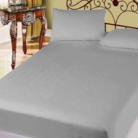 Thumbnail for 400TC Cotton Percale Super Queen Combo Set 50cm Wall Grey