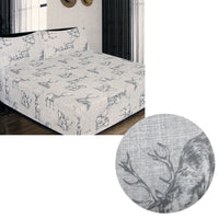 Thumbnail for ICF Store Cotton Flannel Combo Fitted Sheet Set Queen Stag Deer