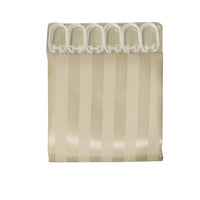 Thumbnail for Jacquard Stripe Shower Curtain Wheat