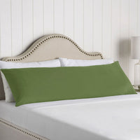 Thumbnail for Artex 100% Cotton Body Pillowcase Dark Green
