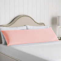 Thumbnail for Artex 100% Cotton Body Pillowcase Light Peach