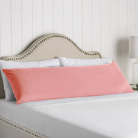 Thumbnail for Artex 100% Cotton Body Pillowcase Pink