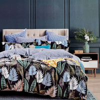Thumbnail for Fernando Valley 100% Cotton Reversible Quilt Cover Set King