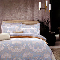 Thumbnail for 250TC Florence Cotton Reversible Quilt Cover Set Queen
