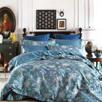 Thumbnail for 250TC Oliver Cotton Reversible Quilt Cover Set King
