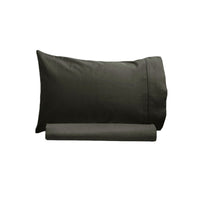 Thumbnail for Artex 250TC 100% Cotton Sheet Set Single Charcoal