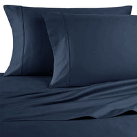 Thumbnail for Artex 250TC 100% Cotton Sheet Set Queen Navy