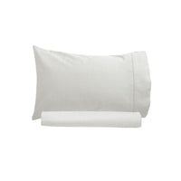 Thumbnail for Artex 250TC 100% Cotton Sheet Set Single Off White