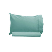 Thumbnail for Artex 250TC 100% Cotton Sheet Set Single Teal