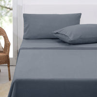 Thumbnail for Polar Fleece Sheet Set King 36cm Wall with King Pillowcases Slate