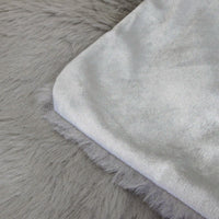 Thumbnail for Tuscany Luxury Faux Sheep Wool Fur Throw Rug Brown