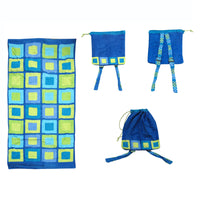 Thumbnail for Kids Beach Towel N Bag Cubes