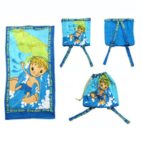 Thumbnail for Kids Beach Towel N Bag Wild Ride