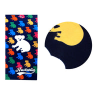 Thumbnail for Fluffy Koala Printed Microfiber Beach Towel 75 x 152 cm