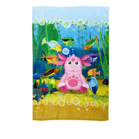 Thumbnail for The Adventure of Luntik Beach Towel Moonzy Underwater