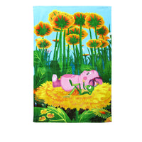 Thumbnail for The Adventure of Luntik Beach Towel Rest on Flowers