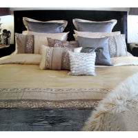 Thumbnail for Manhattan Rominda Gold Quilt Cover Set Queen