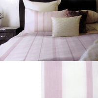 Thumbnail for Metropolitan Waffle Quilt Cover Set Pink - KING