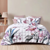 Thumbnail for Bianca Carmela White Polyester Bedspread Set Single