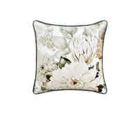 Thumbnail for Bianca Giselle Square White Velvet Cushion