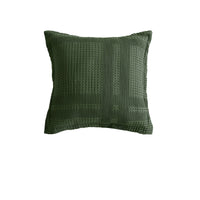 Thumbnail for Bianca Sussex Square Forest Greenn Filled Cushion