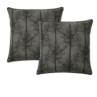 Thumbnail for Bianca Pair of Alpine Stag Taupe European Pillowcases