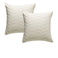Thumbnail for Bianca Pair of Kamala Cream European Pillowcases