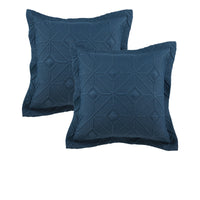 Thumbnail for Bianca Pair of Kazimir Navy European Pillowcases