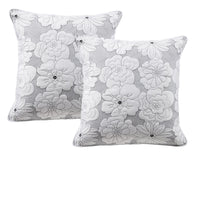 Thumbnail for Bianca Pair of Leona White European Pillowcases