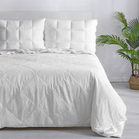 Thumbnail for Bianca 250GSM Natural Sleep Bamboo Summer Quilt Single