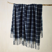 Thumbnail for Bianca Maldon Faux Mohair Large Throw Rug 150 x 220 cm Indigo