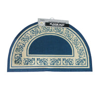 Thumbnail for Newton Half Moon Floor Mat 50 x 80cm Blue