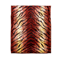 Thumbnail for 675gsm 2 Ply Animal Print Faux Mink Blanket Queen 200x240 cm Tiger