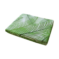 Thumbnail for Cotton Green Palm Leaves Oblong Table Cloth 150 x 230cm