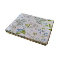 Thumbnail for Cotton Blue Petals Oblong Table Cloth 150 x 230cm