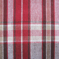 Thumbnail for Cotton Plaid Checks Round Table Cloth 180cm Diameter Red